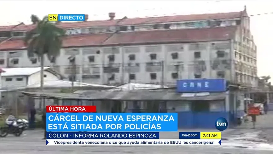 Operativos a lo interno de la cárcel Nueva Esperanza en Colón