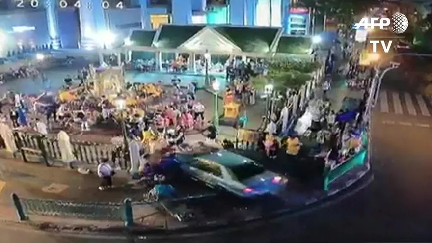 Tailandia: una convulsión termina con un choque y cuatro heridos