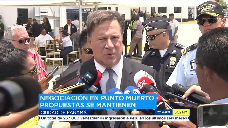 Propuestas del presidente Varela en caso Suntracs - Capac caen en saco roto