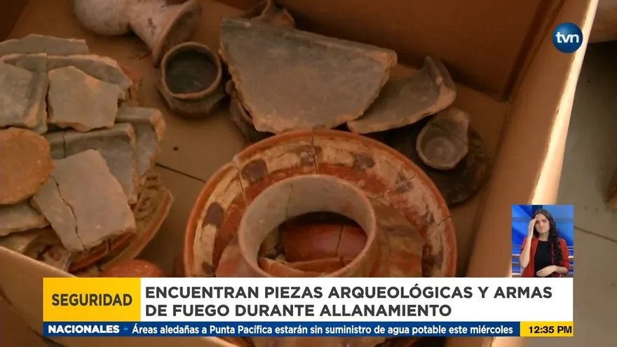 Hallan piezas arqueológicas hurtadas en Coclé