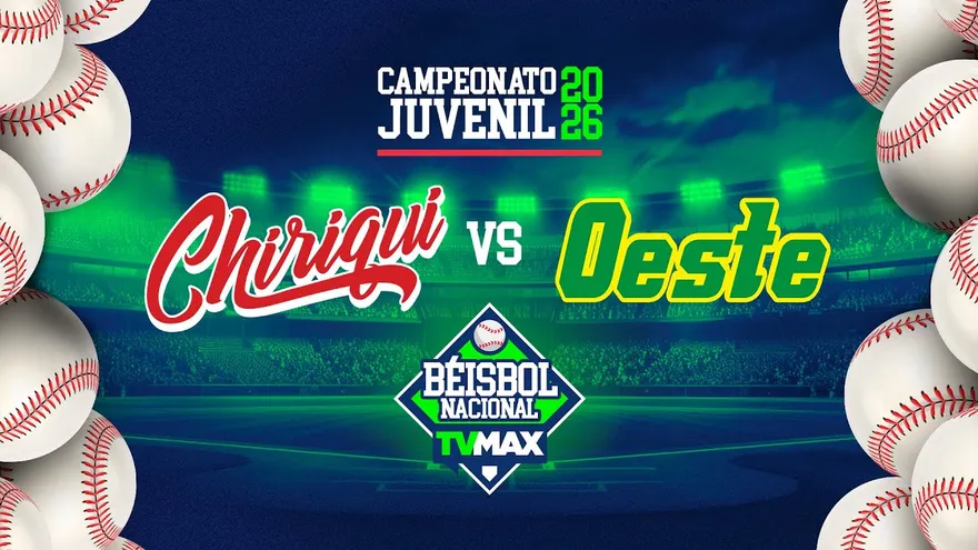 CHIRIQUÍ  VS  PMÁ. OESTE  | ⚾ BÉISBOL JUVENIL  2026 | #FullBeis | EN VIVO