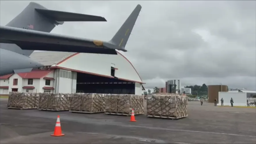 Envío de droga desde Panamá hacia Estados Unidos como parte de la "Sexta Incineración y Traslado de Sustancias Ilícitas".