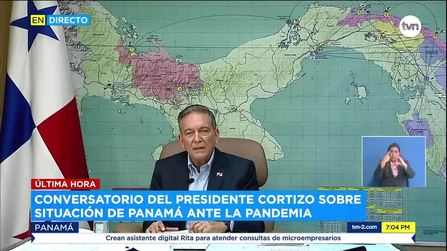 Conversatorio con el presidente Cortizo