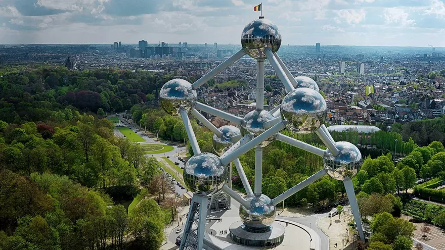 Atomium, un monumento emblemático de Bruselas