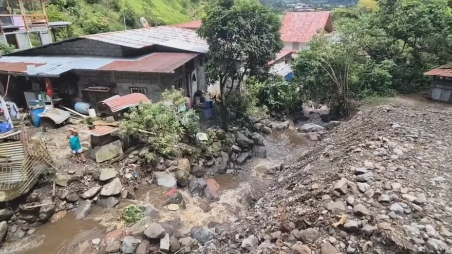 Daños causados por las lluvias en Boquete
