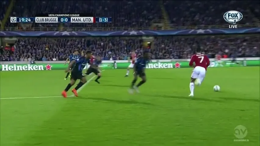Club Brugge 0-4 Manchester United