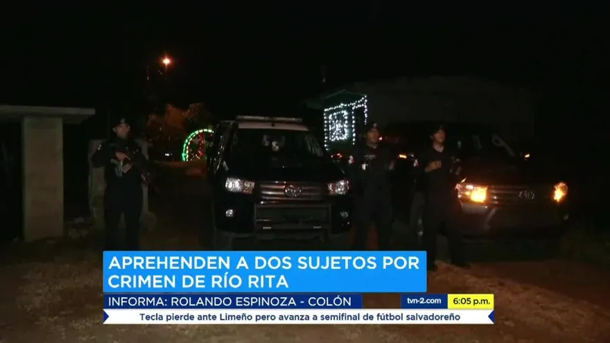 Capturan a supuestos asesinos de mujer que mataron en Colón para robarle