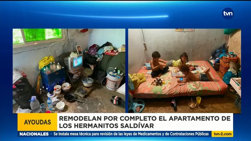 Hermanitos Saldivar reciben un cambio radical en su hogar