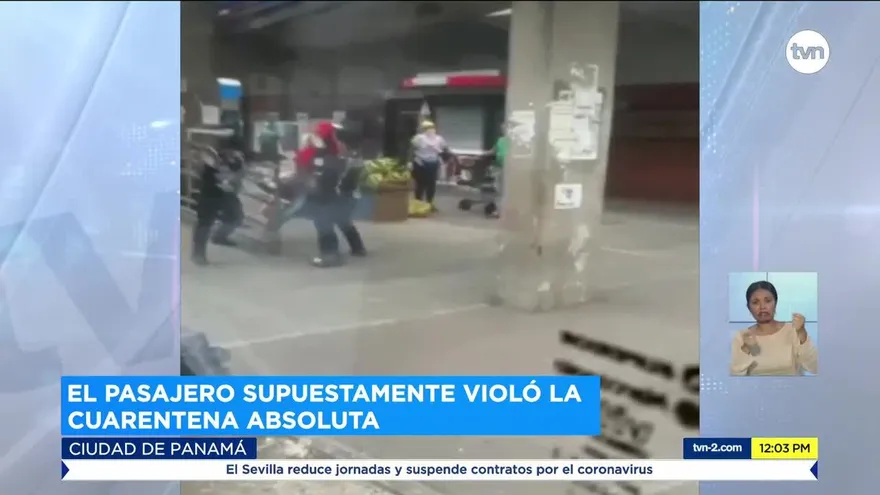 Policías usan la fuerza contra hombre que viajaba en metrobús y violaba la cuarentena