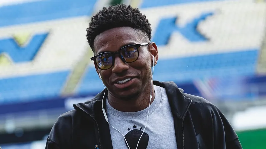 César Blackman jugador del Slovan Bratislava