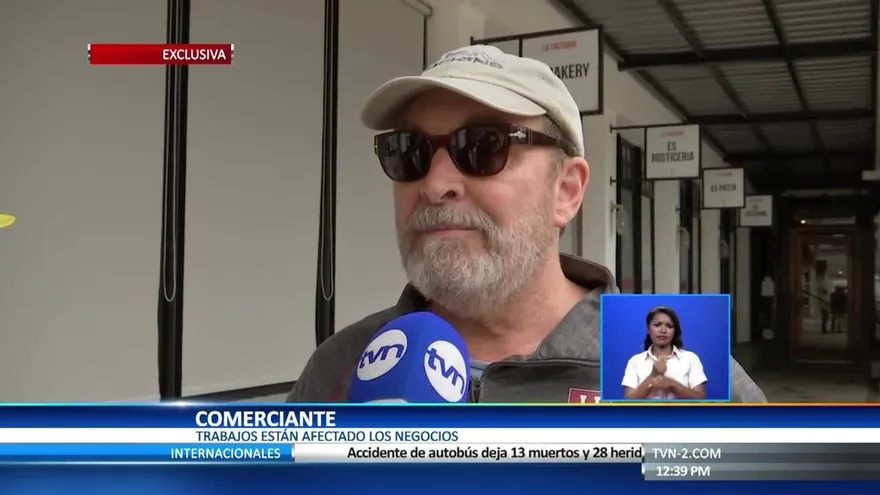 Comerciantes en Calle Uruguay piden que se agilicen trabajos