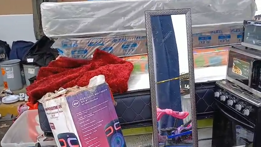 Autoridades recuperan productos sauqeados de comercios en Changuinola, Bocas del Toro.