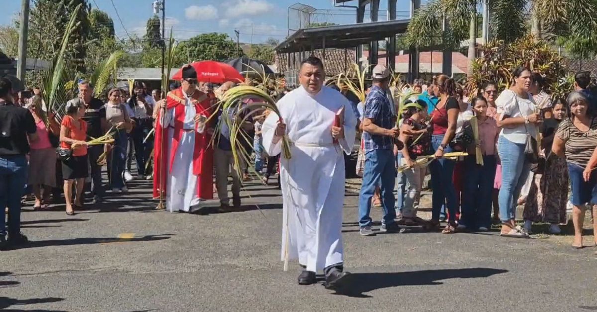 Coclé, Los Santos y Veraguas viven el Domingo de Ramos con fe y tradición