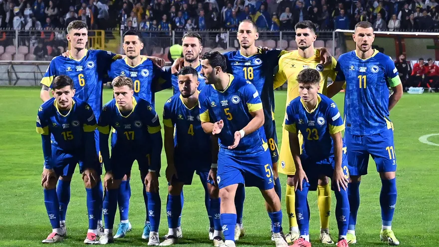 Jugadores de la Selección de Bosnia Herzegovina