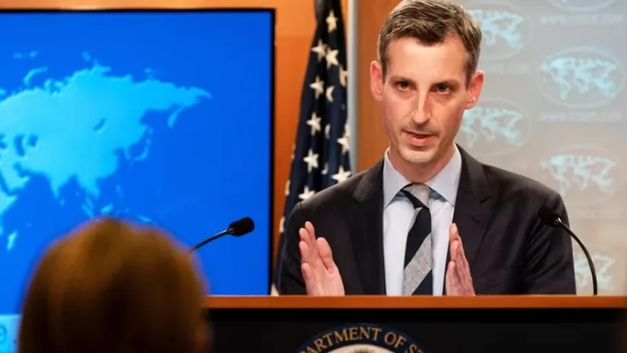 El portavoz del Departamento de Estado de Estados Unidos, Ned Price.