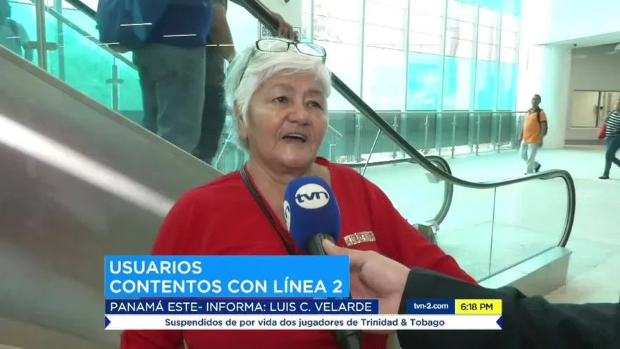 Usuarios reaccionan tras utilizar la Línea 2 del Metro