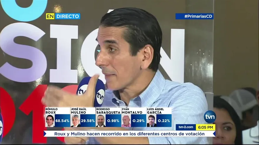 Rómulo Roux se convierte en el candidato presidencial de Cambio Democrático