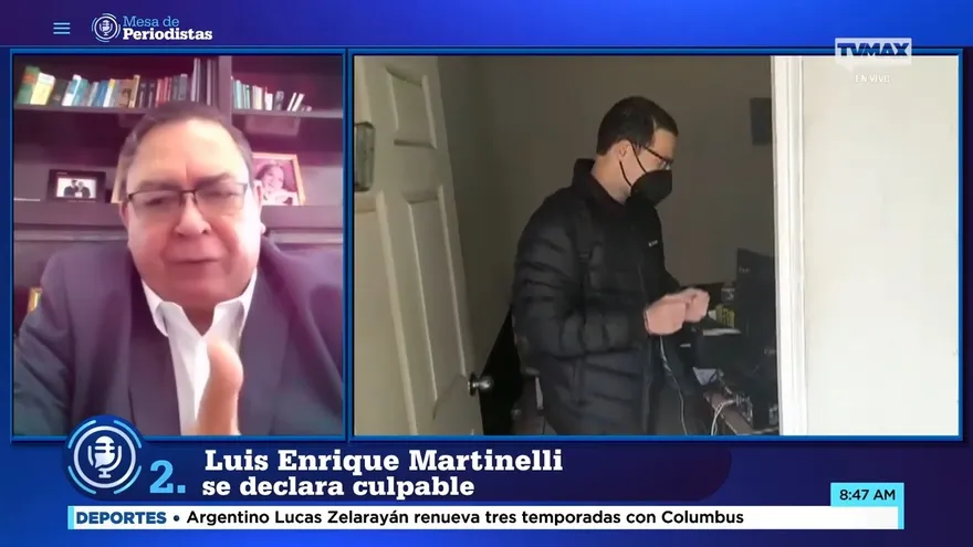 ¿Qué procede luego de la declaración de culpabilidad de Luis Enrique Martinelli?