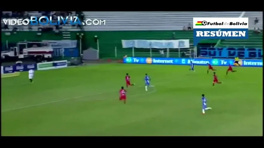 El primer doblete de Blas Pérez con Blooming de Bolivia