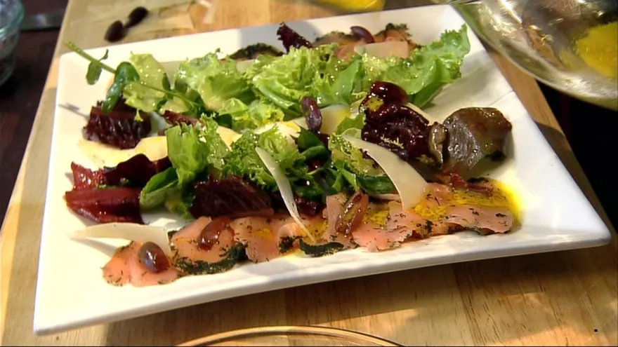 Receta - Ensalada de Carpaccio