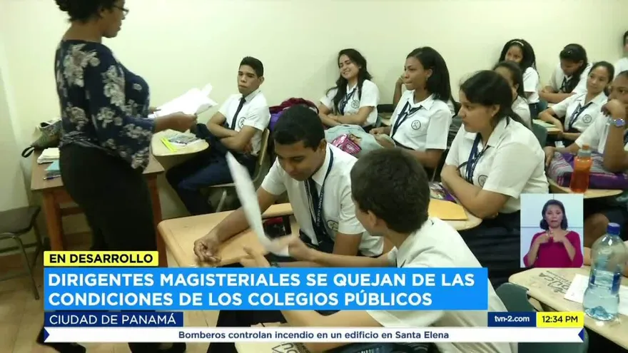 Docentes cuestionan mal estado de algunas escuelas