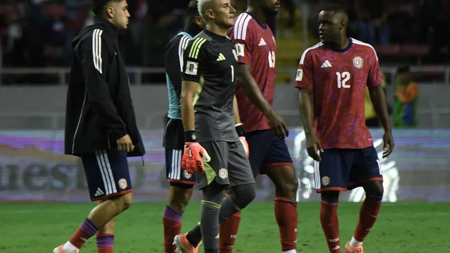 Jugadores de la Selección de Costa Rica