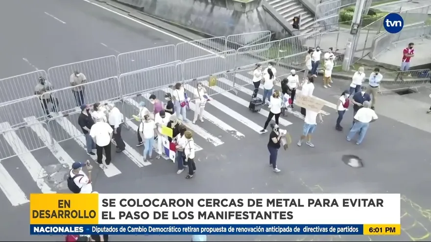 Manifestación por las modificaciones a las reformas electorales