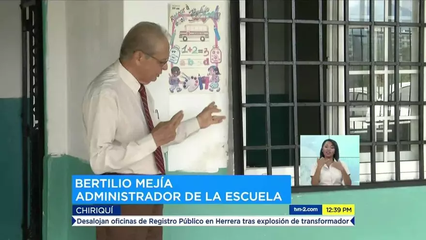 Hurtan en escuela bilingüe en David, Chiriquí