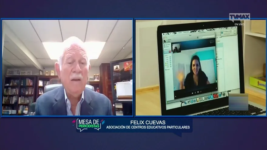 Mesa de periodistas - Félix Cuevas, Asoc. de Centros Educativos Particulares