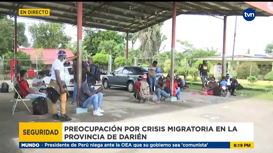Crisis migratoria en la provincia de Darién genera preocupación