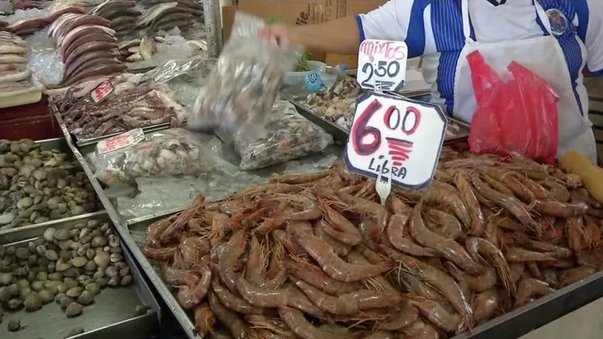 Ventas regulares en el Mercado del Marisco