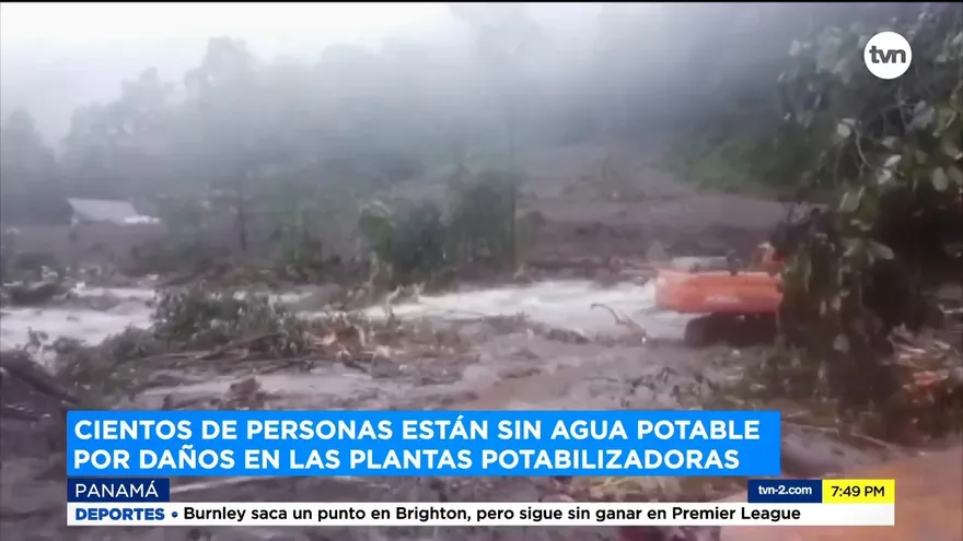 Cientos de personas están sin agua potable por daños en potabilizadoras