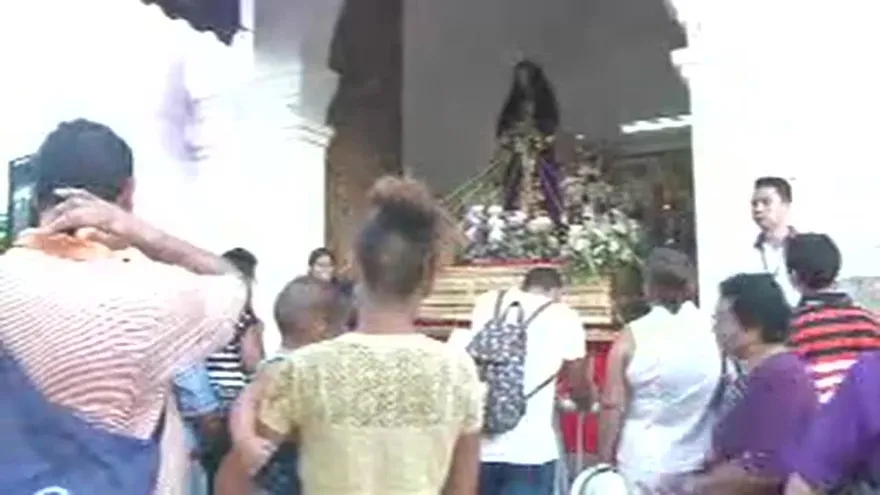 Peregrinos agradecen favores a Jesús Nazareno de Atalaya