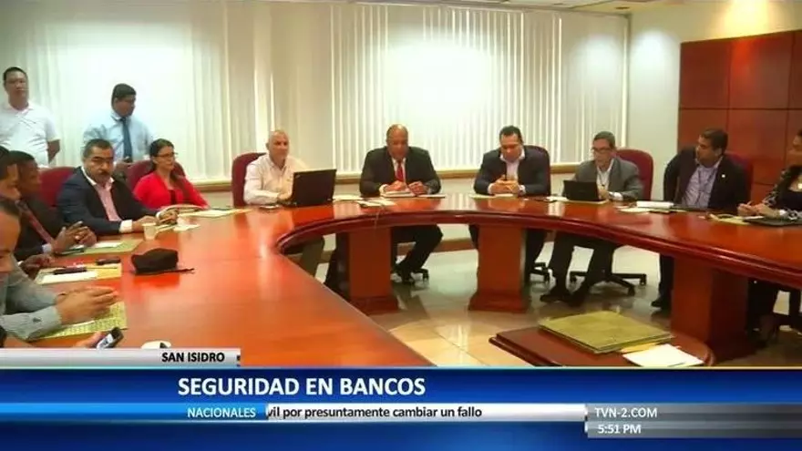 Se reforzará programa “Bancos Vigilantes” para disminuir asaltos en entidades bancarias