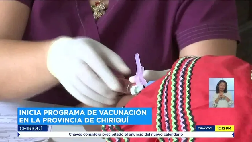 Aplican vacunas contra influenza en Chiriquí