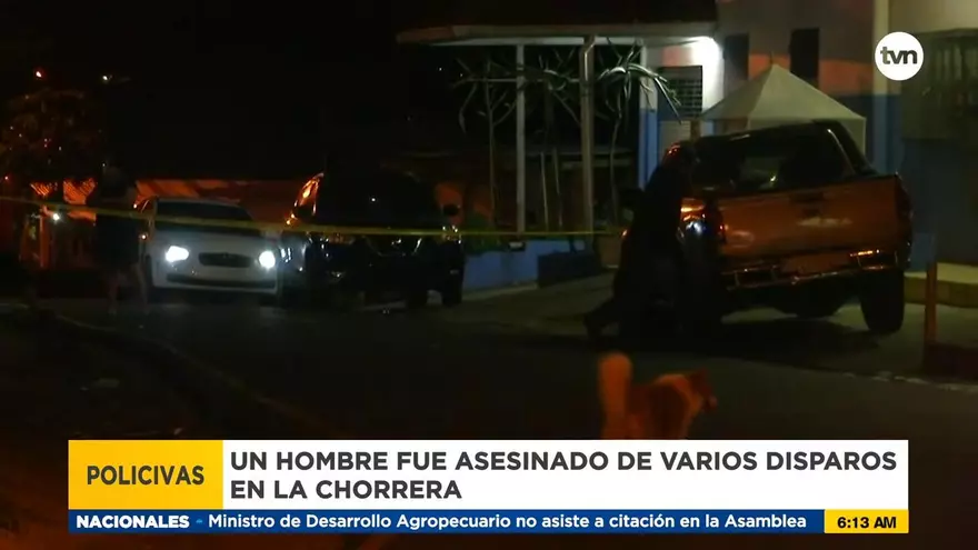 Un muerto y un herido tras balacera en La Chorrera