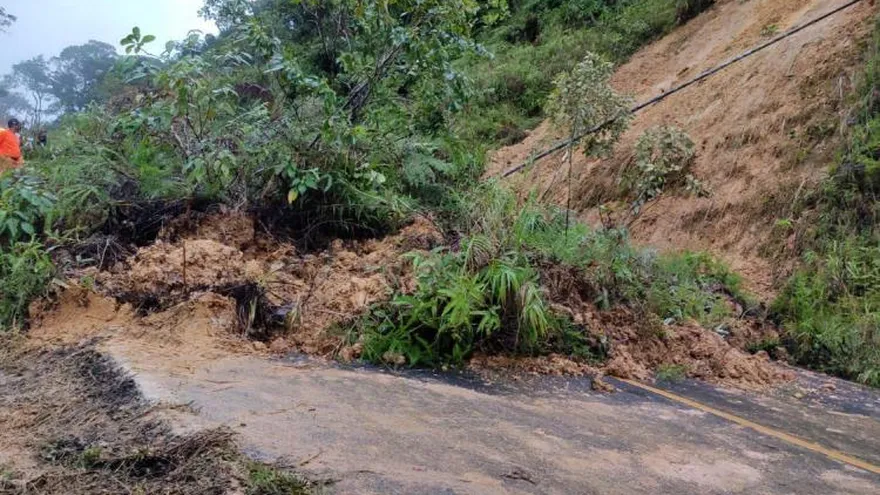 Deslizamientos de tierra en la provincia de Veraguas