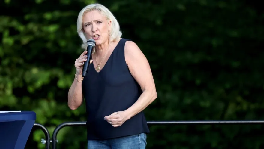 ultraderechista francesa, Marine Le Pen