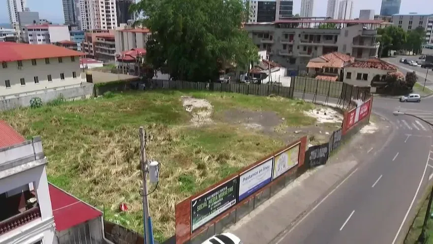 Terreno donde estaba el Teatro Bella Vista