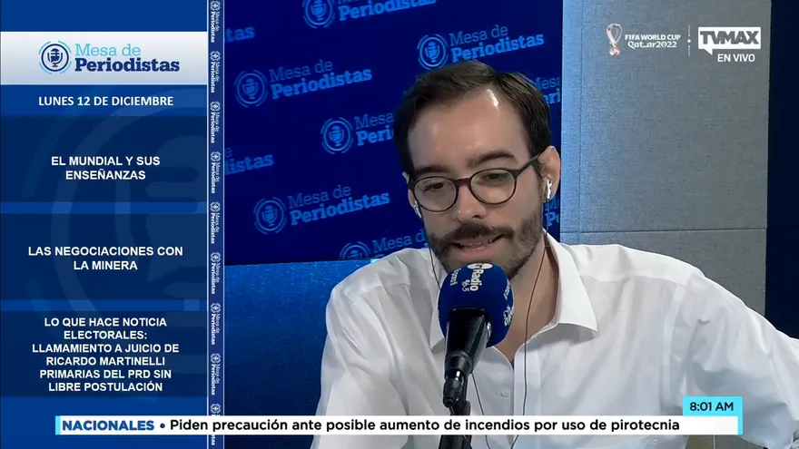 Mesa de Periodistas del 12 de diciembre de 2022