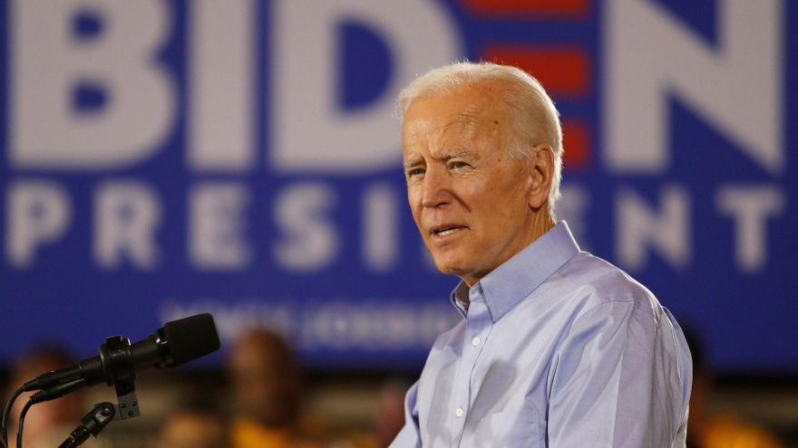 En la imagen, el exvicepresidente estadounidense Joe Biden