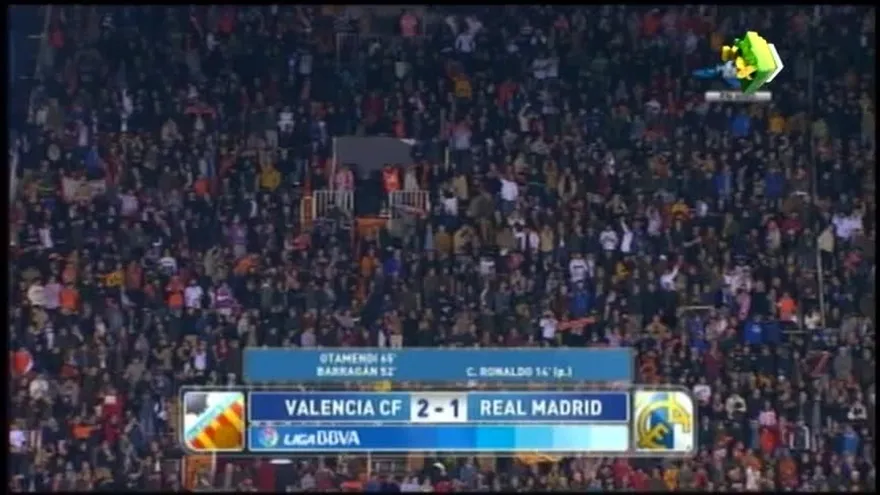 Valencia 2-1 Real Madrid. Cae racha de 22 triunfos seguidos