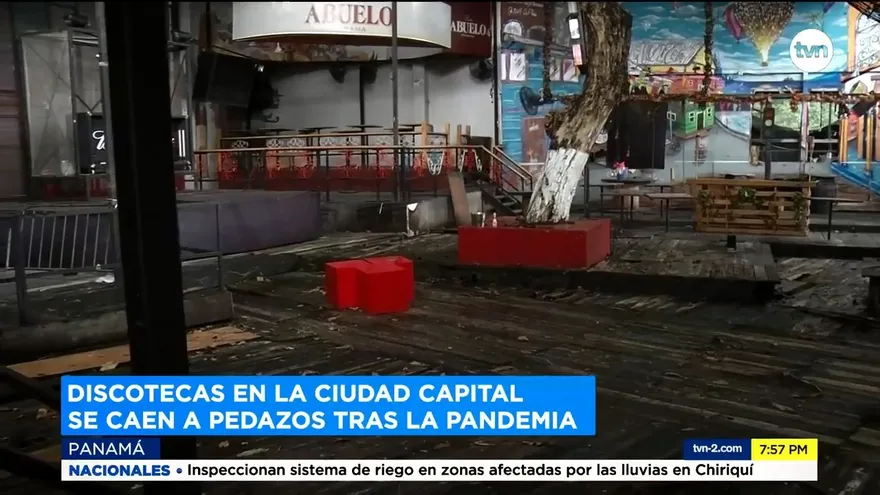 Discotecas en la ciudad capital se caen a pedazos tras la pandemia