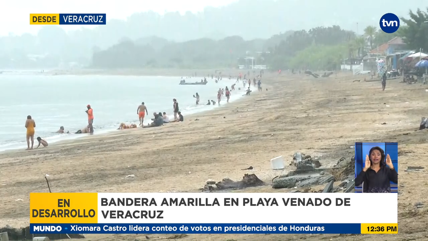 Familias disfrutan de largo fin de semana en Veracruz