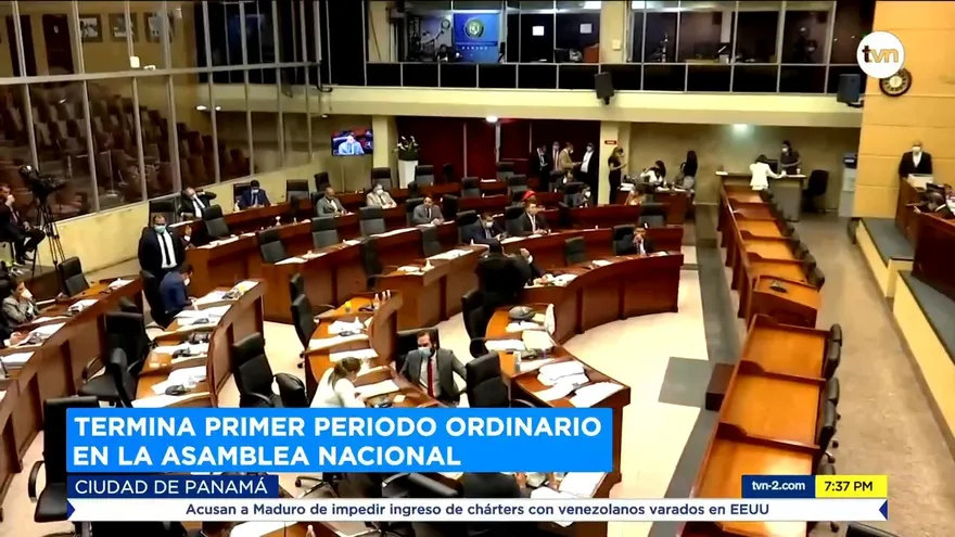 Termina primer periodo ordinario en la Asamblea Nacional