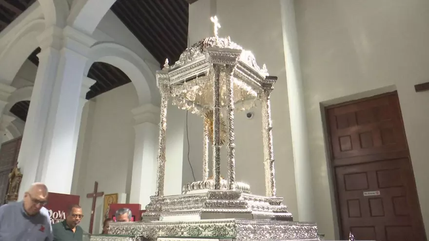 El templete permanecerá en la catedral basílica Santa María la Antigua