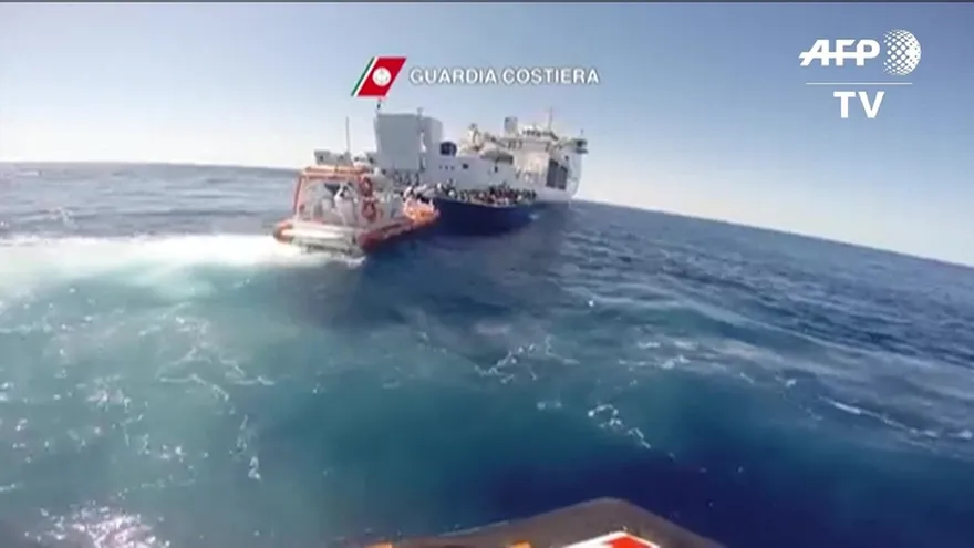 Italia rescata a 1.850 migrantes