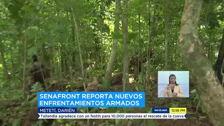 Operativo de búsqueda tras enfrentamientos en Darién