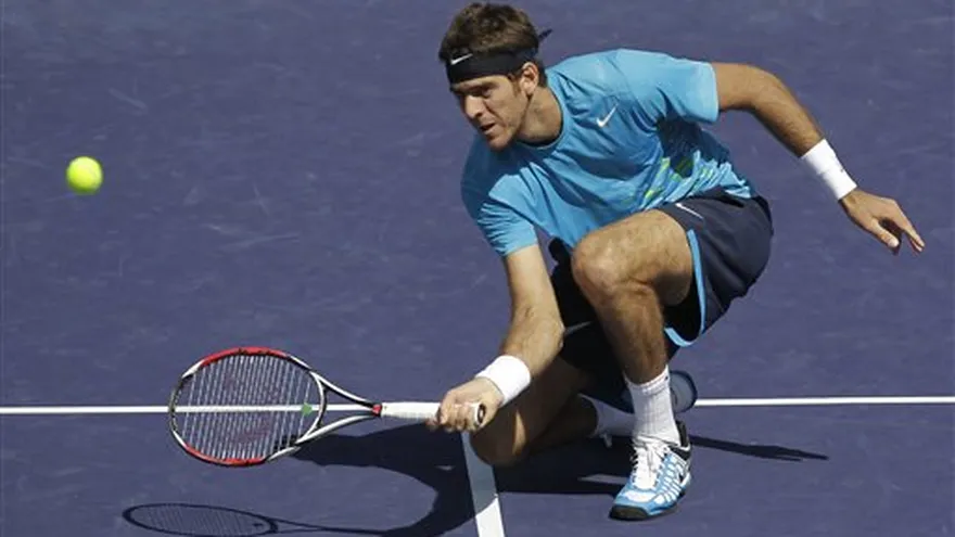 Del Potro: Busco "achicar diferencias" con los grandes del tenis