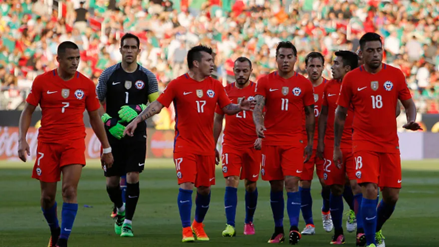 La selección de Chile y Colombia se preparan de cara a su duelo